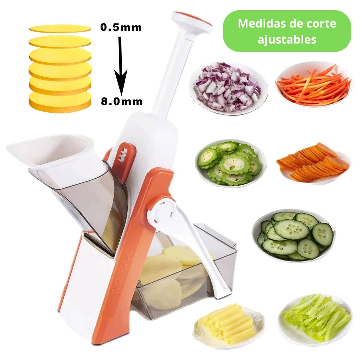 Picador y Rebanador de Verduras