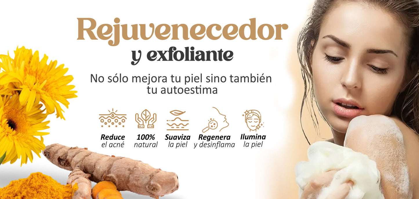 Jabón de Cúrcuma 🧼🫧