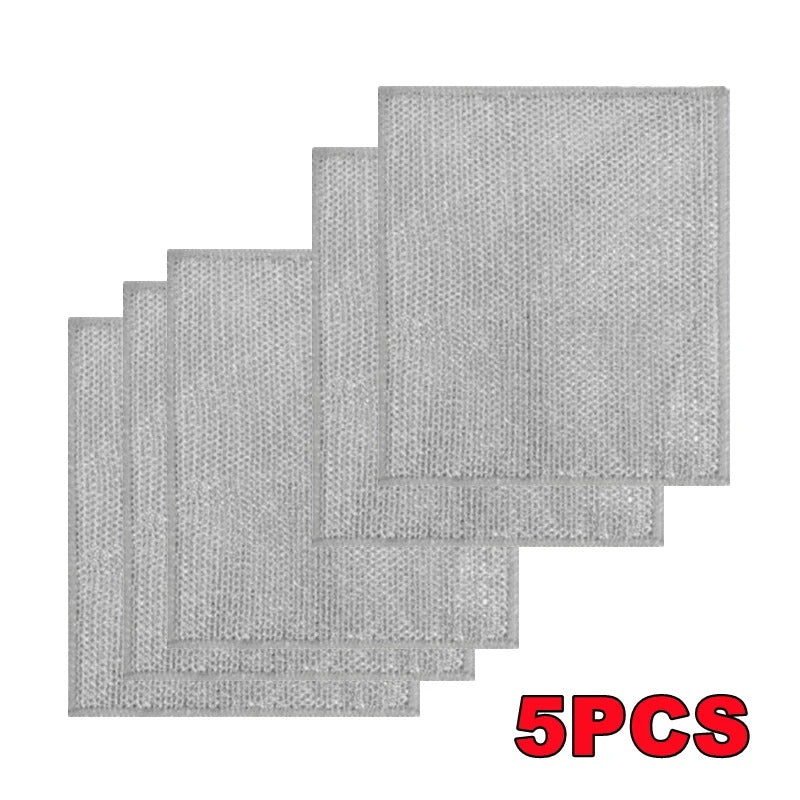 SET PAÑOS ALUMINIO X5 UNIDADES