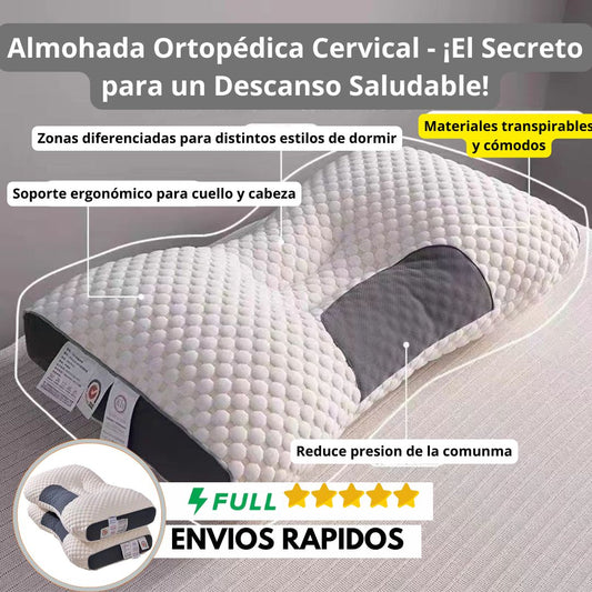 ALMOHADA CERVICAL ERGONÓMICA