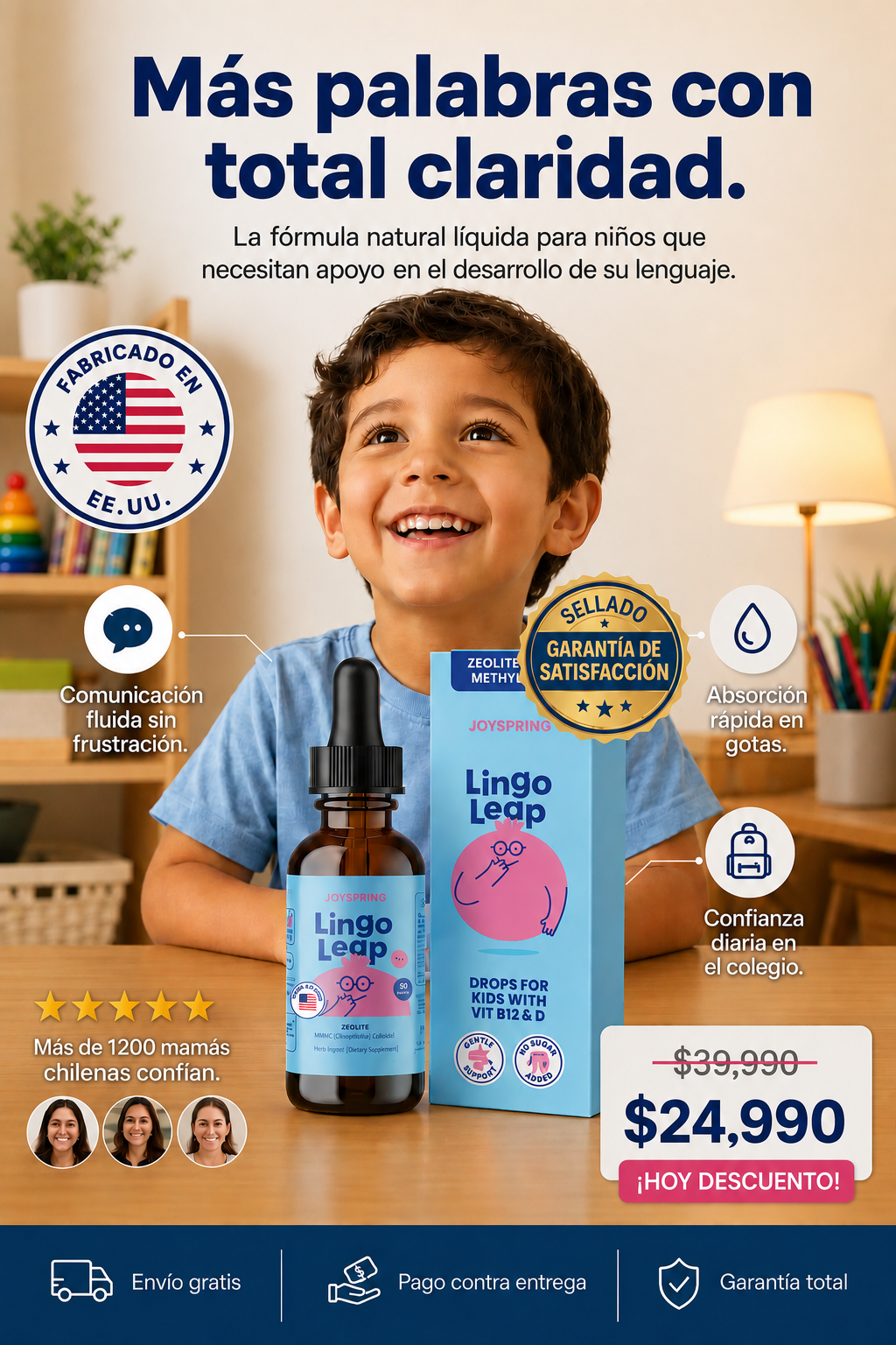 LINGO LEAP Cerebro despierto, distracciones abajo