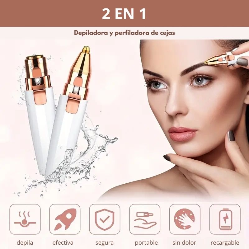 Depiladora Portatil 2 en 1