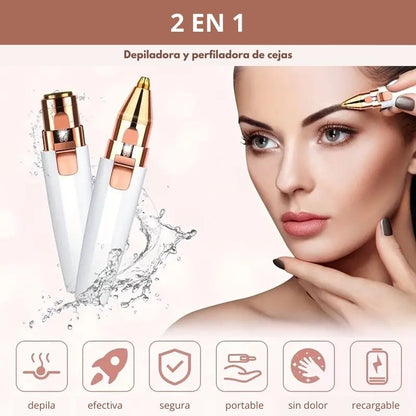 Depiladora Portatil 2 en 1