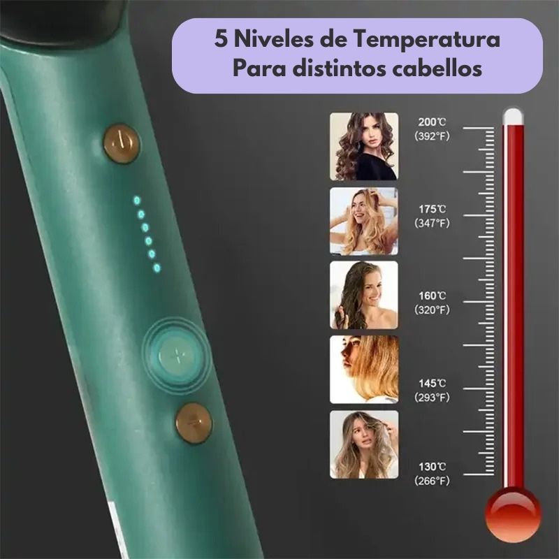 Cepillo Alisador 3 en 1