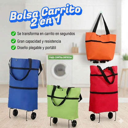 Bolsa de compras 2 en 1