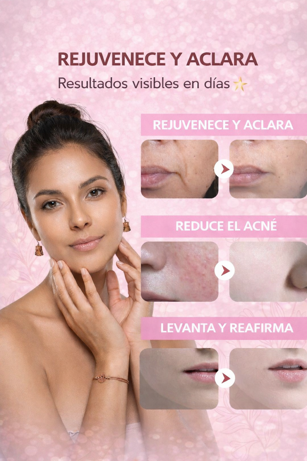 MASAJEADOR FACIAL + SERUM