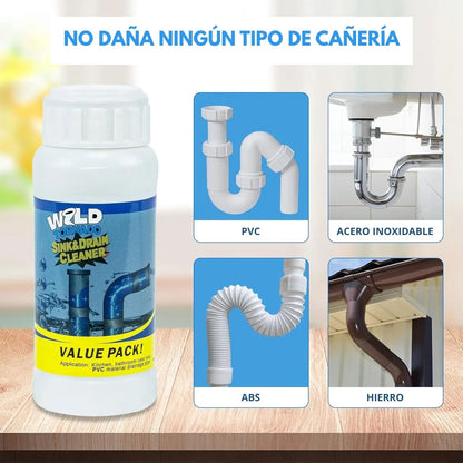 DESTAPADOR DE CAÑERIAS (pack de 3 unidades)