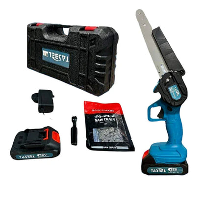 MINI SIERRA ELECTRICA 6'' + 2 BATERIAS 48v