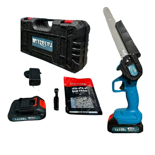 MINI SIERRA ELECTRICA 6'' + 2 BATERIAS 48v